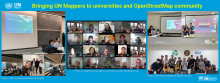 Bringing UN Mappers to universities and OpenStreetMap community